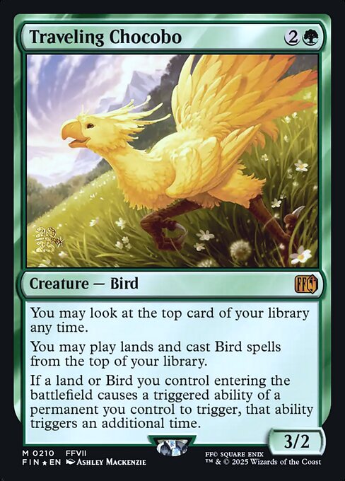Traveling Chocobo Final Fantasy